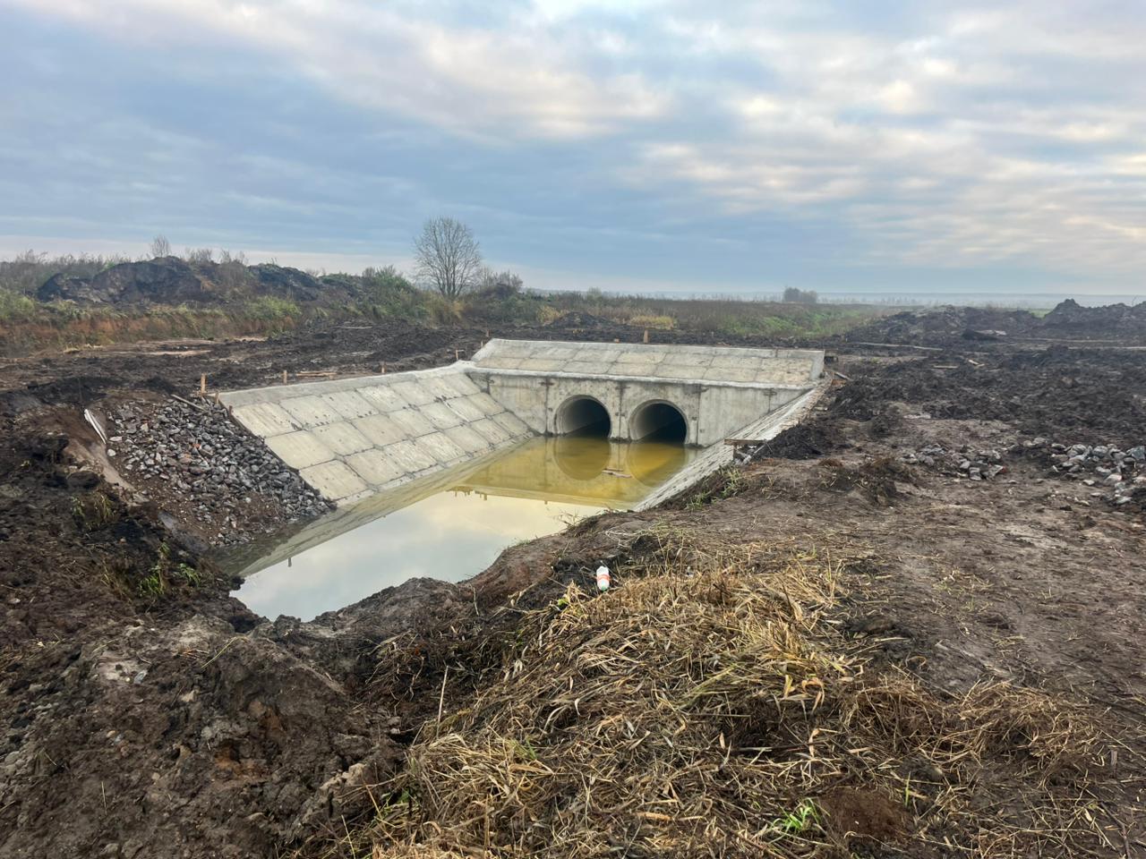 Реконструкция каналов и сооружений межхозяйственной осушительной сети (1-я очередь), Сергиево-Посадский район, Московская область