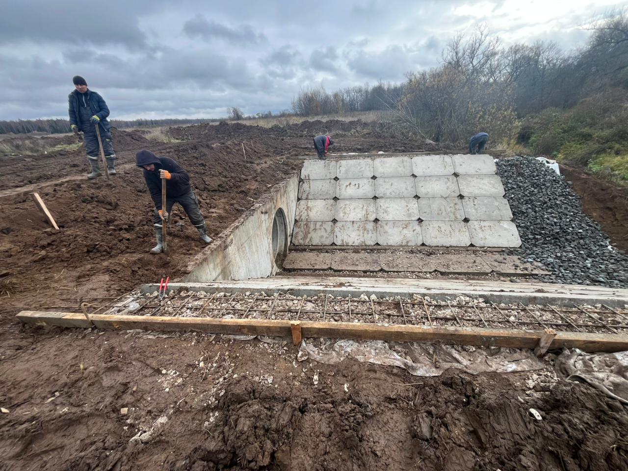 Реконструкция каналов и сооружений межхозяйственной осушительной сети (1-я очередь), Сергиево-Посадский район, Московская область