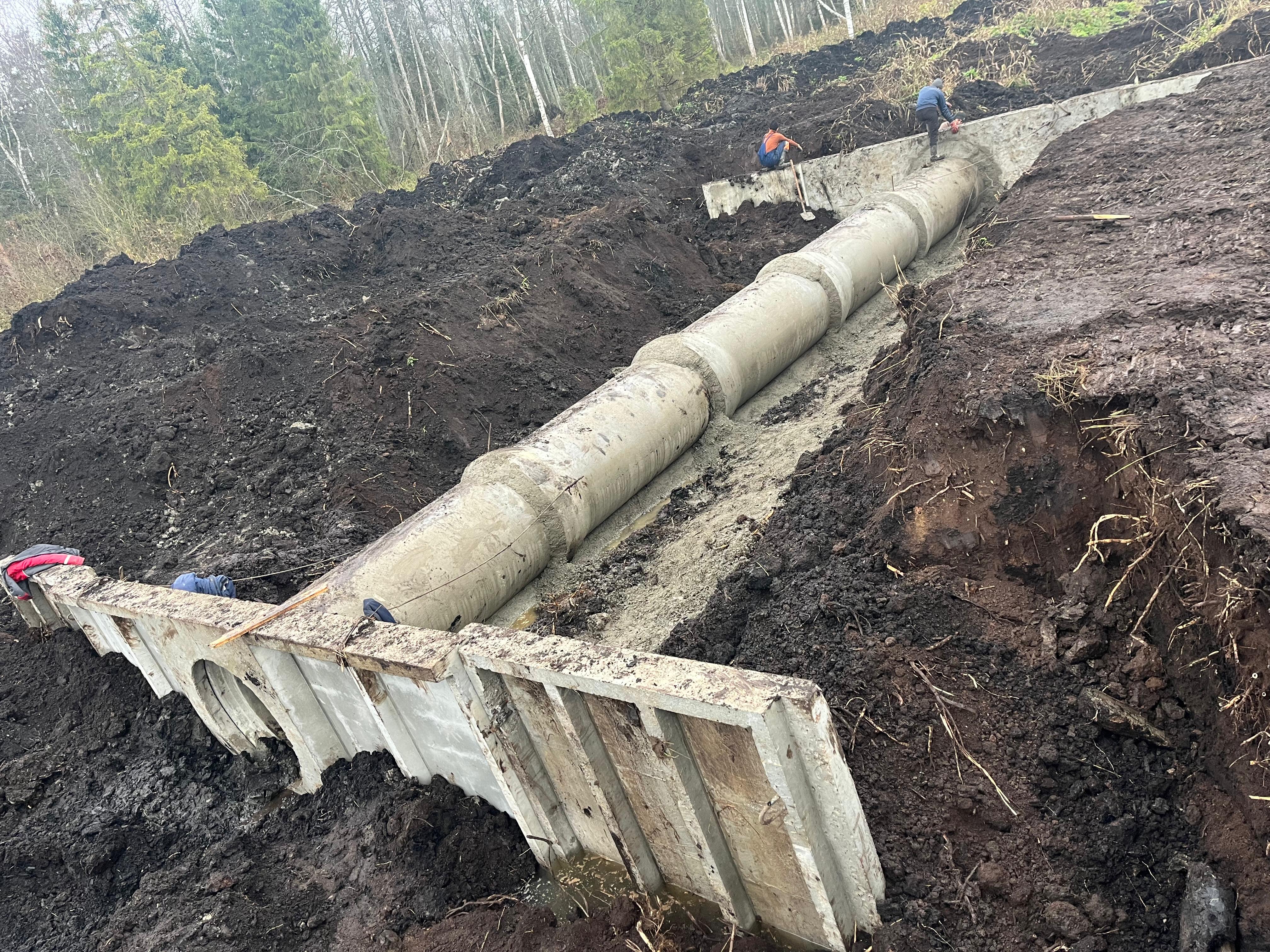 Реконструкция каналов и сооружений межхозяйственной осушительной сети (1-я очередь), Сергиево-Посадский район, Московская область