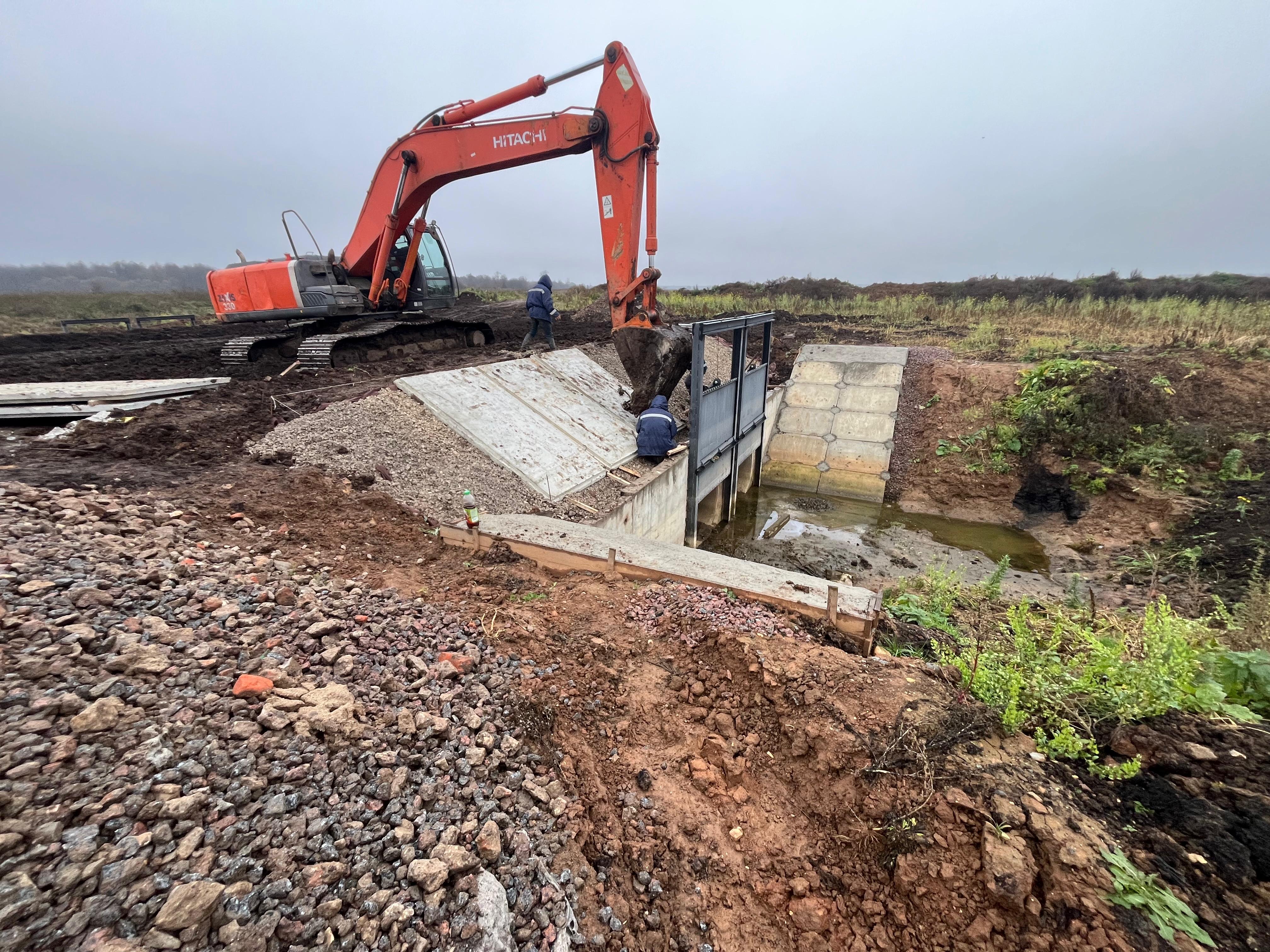 Реконструкция каналов и сооружений межхозяйственной осушительной сети (1-я очередь), Сергиево-Посадский район, Московская область