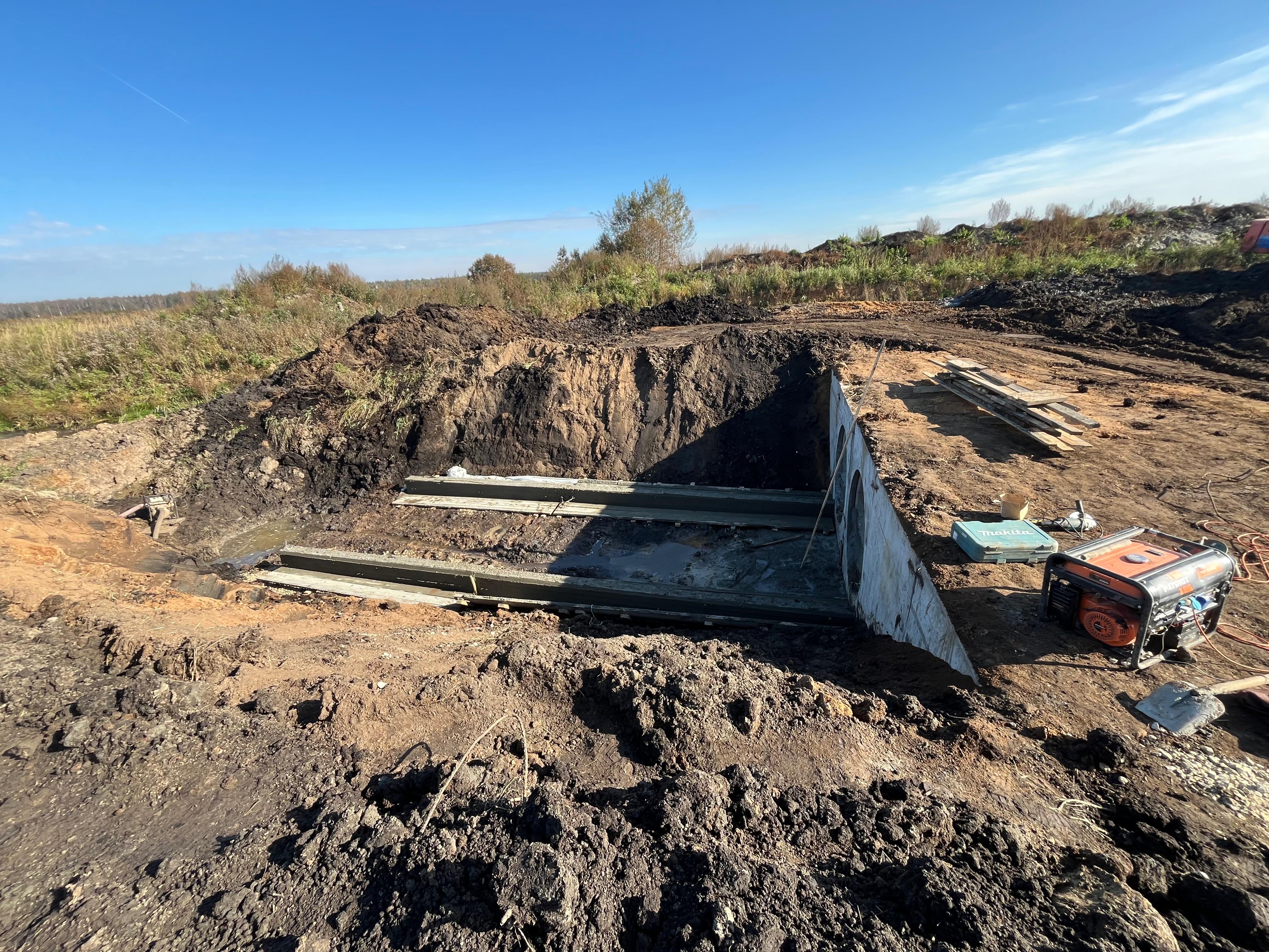 Реконструкция каналов и сооружений межхозяйственной осушительной сети (1-я очередь), Сергиево-Посадский район, Московская область